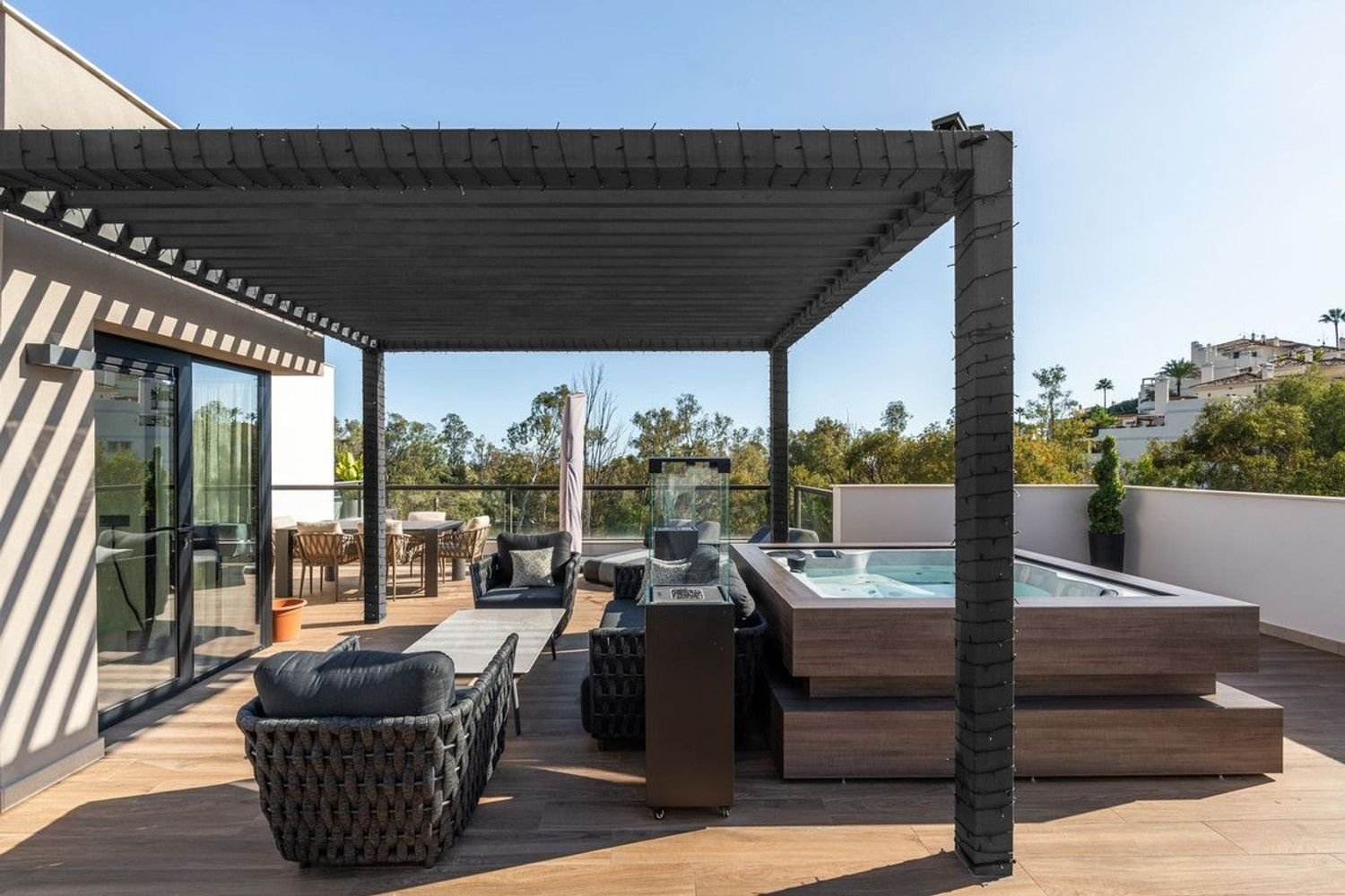 Дуплекс с 3 спальнями в Марбелья, Испания № 74964