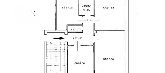 Apartamento de 3 habitaciónes en Trieste, Italy No. 2023 24