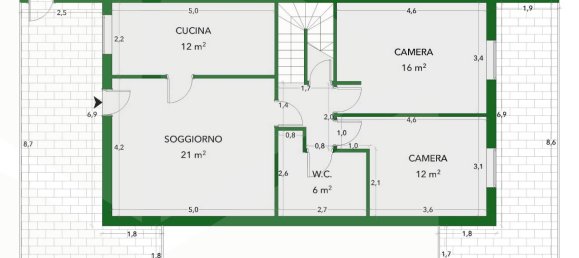 6-Zimmer Wohnung in Ciampino, Italy, Nr. 20740 2