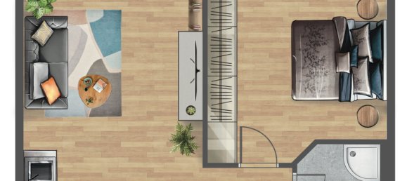 2غرفة شقة في Innsbruck-Stadt, Austria رقم 255208 11