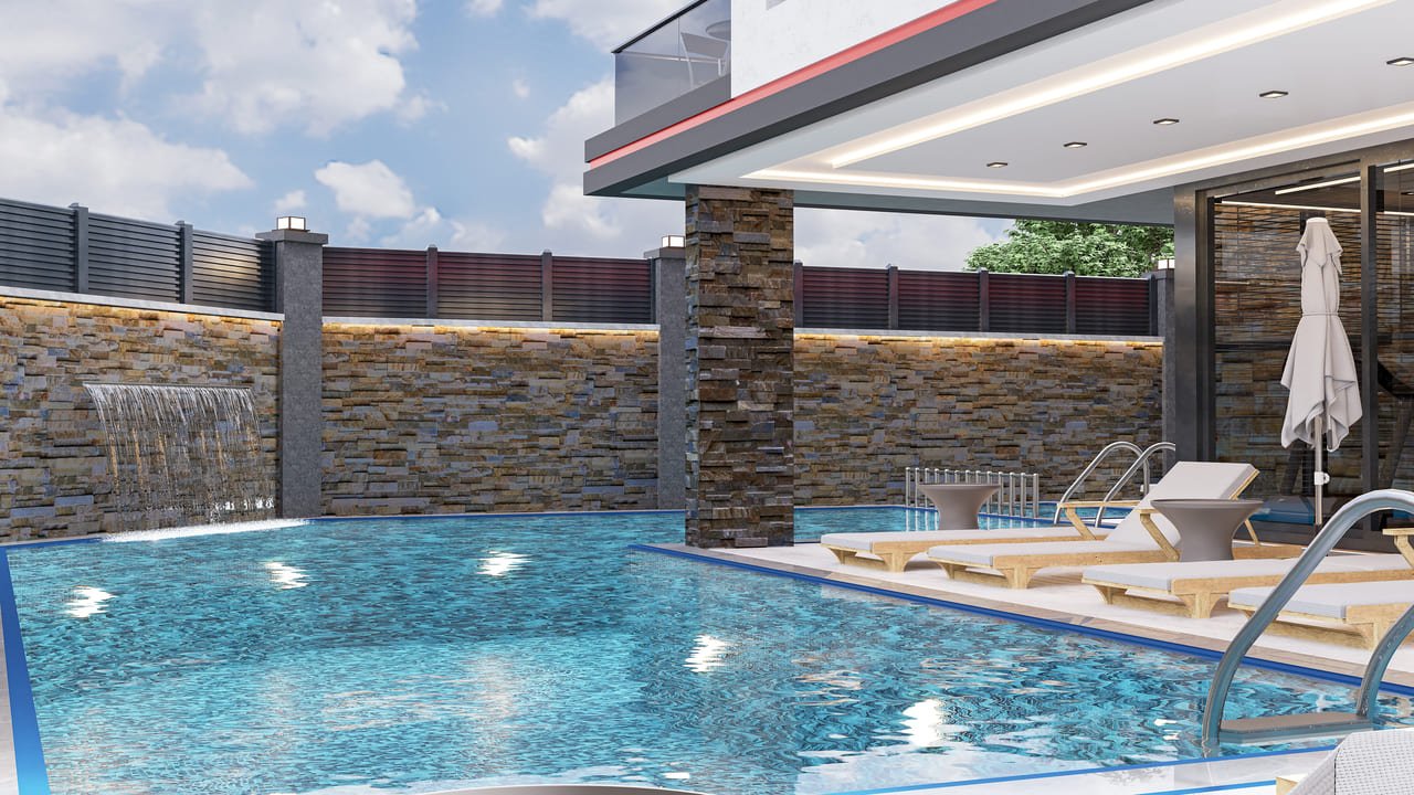 Wohnung 1+1 in Mia Casa Boutique, Mahmutlar, Turkey, Nr. 38301