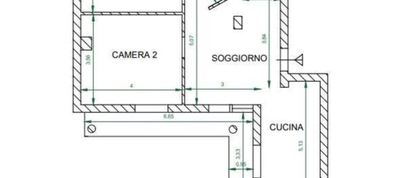 3 rooms Apartment in Marcianise, Italy No. 7586 24