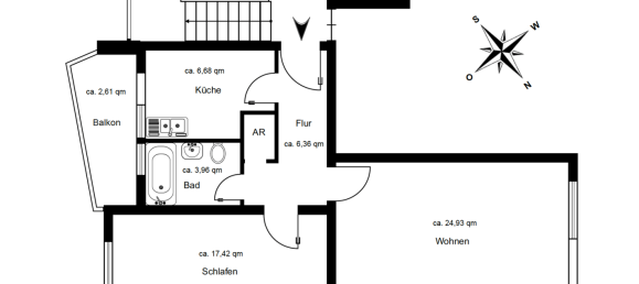 1 Schlafzimmer Wohnung in Charlottenburg, Germany, Nr. 323482 11