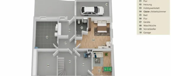 4 chambres Maison à Gifhorn, Germany No. 353713 3