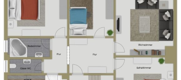 3 غرف نوم شقة في Cologne, Germany رقم 169809 12