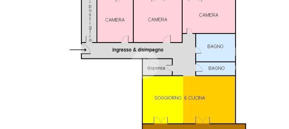 4 rooms Apartment in Castellammare di Stabia, Italy No. 30240 20