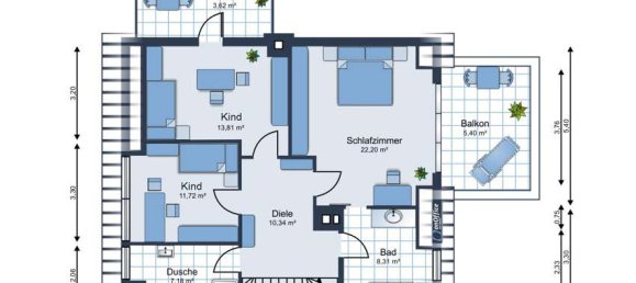 Adosado de 4 dormitorios en Krefeld, Germany No. 11801 21