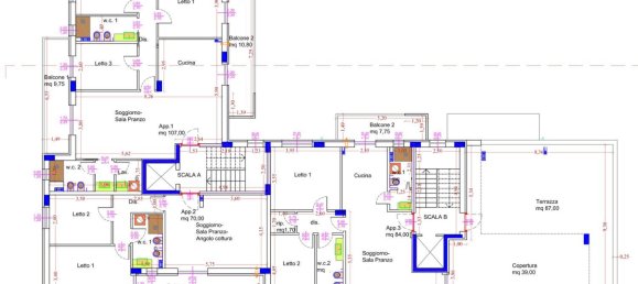 4-salle Penthouse à Taranto, Italy No. 210154 15