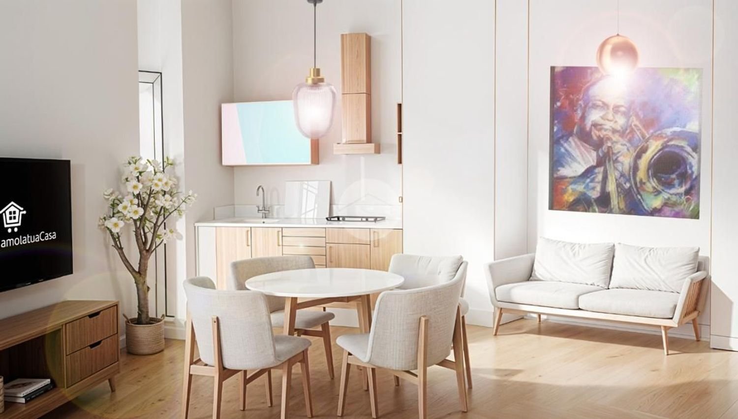 Apartamento de 2 dormitorios en Rome, Italy No. 325127