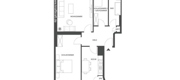 Apartamento T2 em Charlottenburg, Germany N.º 230622 17