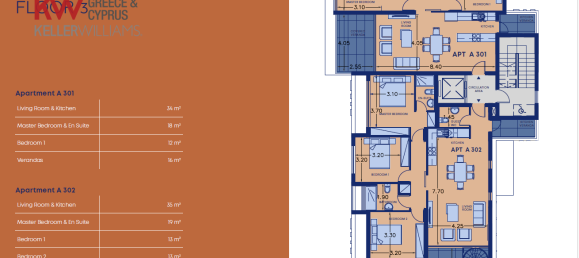 2 Schlafzimmer Wohnung in Larnaca, Cyprus, Nr. 25910 7