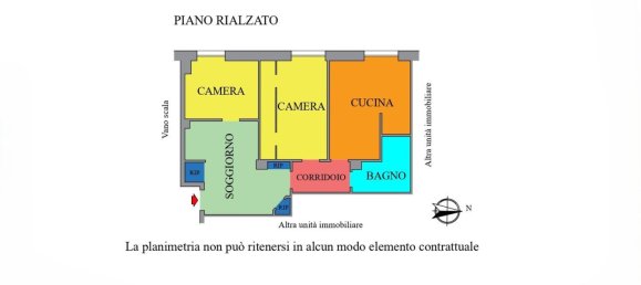 3 rooms Apartment in Genoa, Italy No. 35878 26