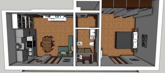 2 rooms Apartment in Florence, Italy No. 38885 17