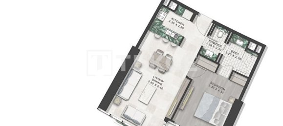 Квартира с 3 спальнями в Аль-Сафа, Дубай, ОАЭ № 111541 26