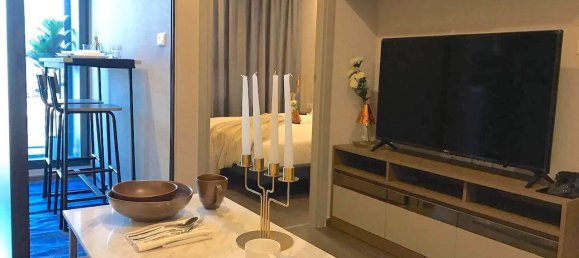 Apartamento com 1 quarto em condomínio em Bangkok, Thailand N.º 2576 5