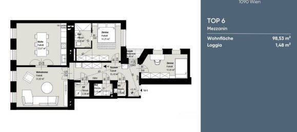 3 rooms Apartment in Alsergrund, Austria No. 178888 19