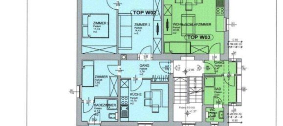 3 rooms Apartment in Hohenems, Austria No. 169375 10