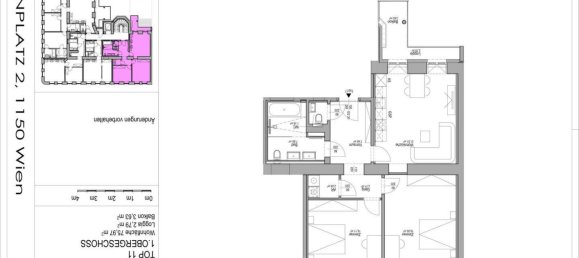 3 rooms Apartment in Rudolfsheim-Funfhaus, Austria No. 94957 9