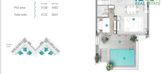 4 bedrooms Villa in Al Marjan Island, UAE No. 26972 15