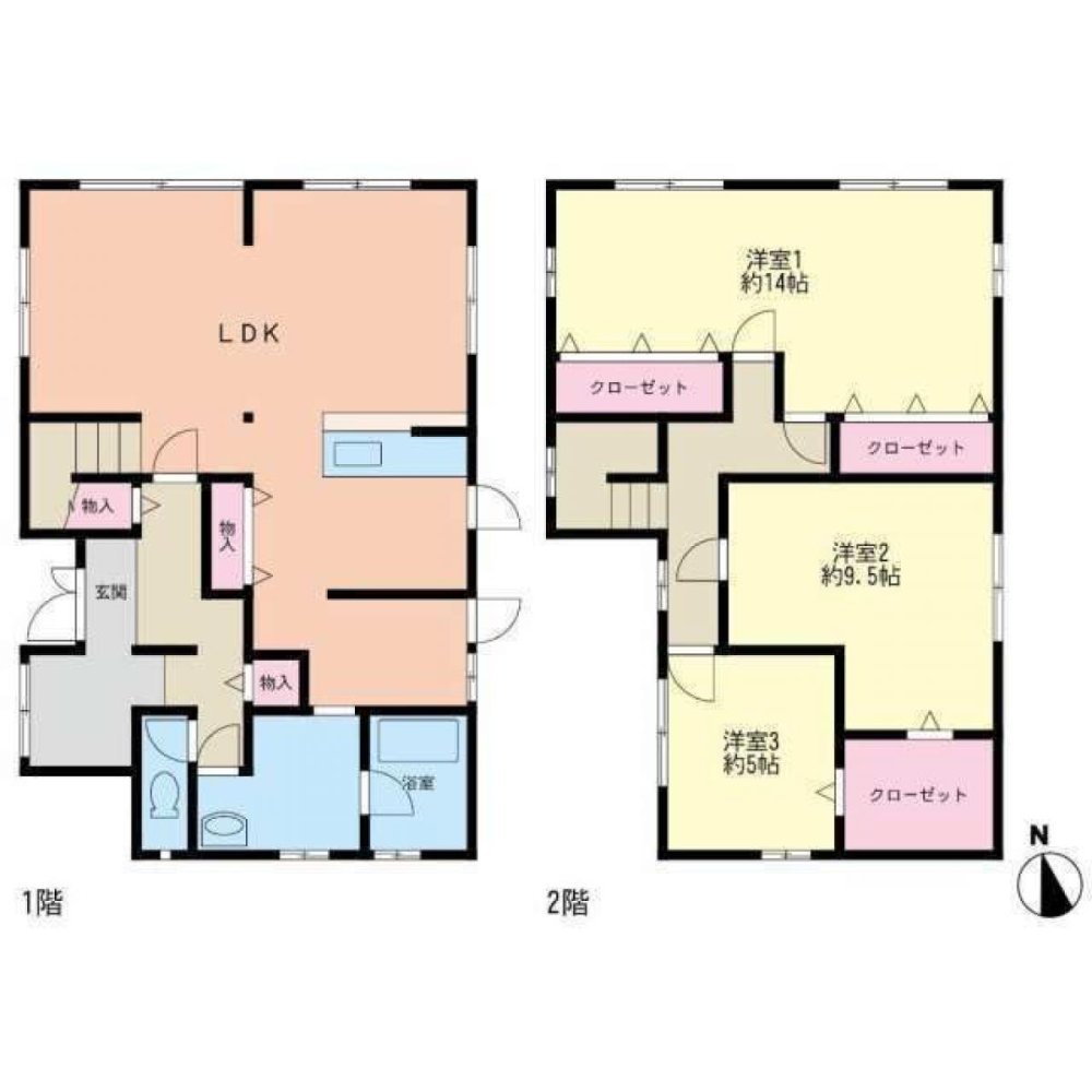 Casa de 3 dormitorios en Fukuoka, Japan No. 8714