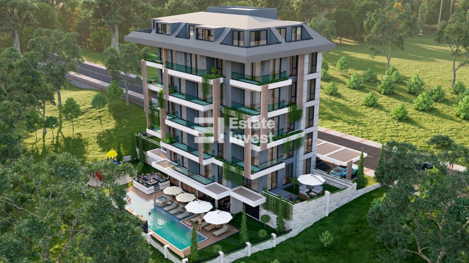 Apartment 2+1 in Alanya, Turkey No. 26294