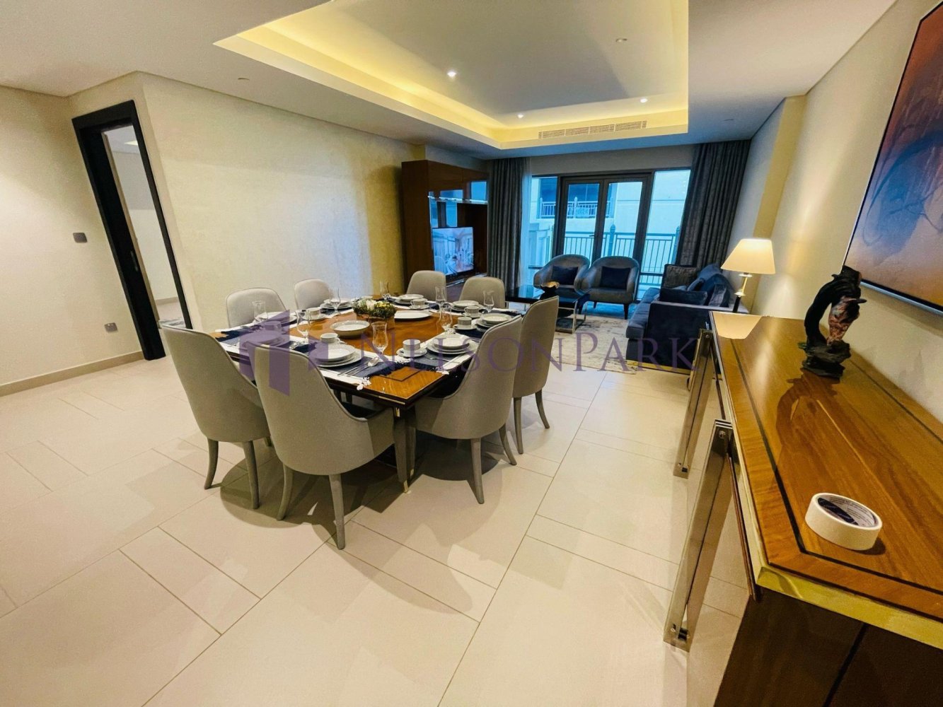 Бунгало с 2 спальнями в Доха, Катар № 1217