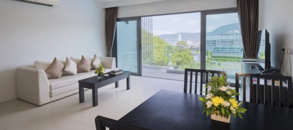 Кондоминиум  с 1 спальней в Patong Bay Hill, Пхукет, Таиланд № 28173 6