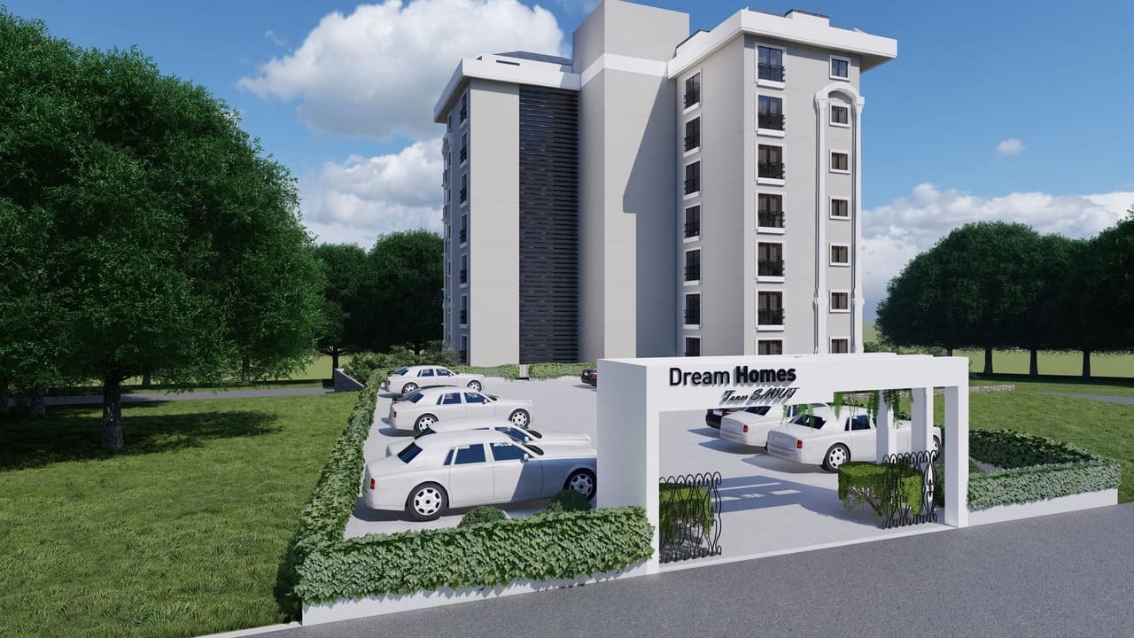 Wohnung 3+1 in Dream Homes Taner Savut, Alanya, Turkey, Nr. 38906