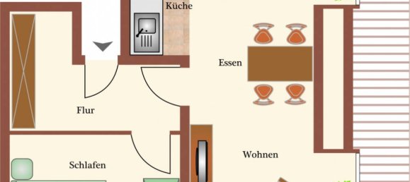 1 Schlafzimmer Wohnung in Aurich, Germany, Nr. 290303 2