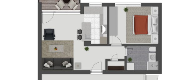 2-Zimmer Wohnung in Mitte, Germany, Nr. 362813 16