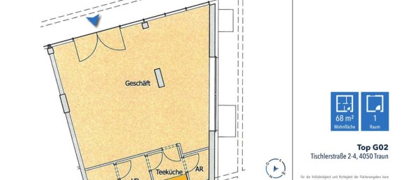 68m² Commercial property in Traun, Austria No. 129378 9