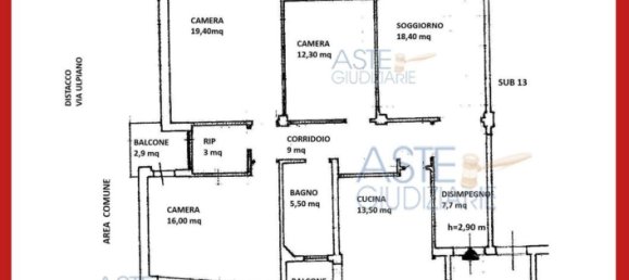 Apartamento T5 em Latina, Italy N.º 378006 26