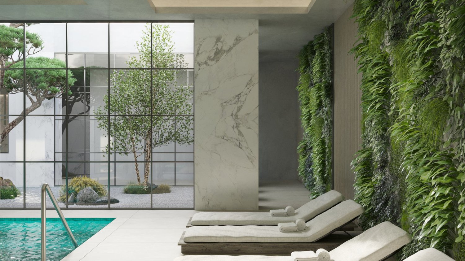 Квартира с 3 спальнями в Sierra Blanca Tower, Малага, Испания № 15493