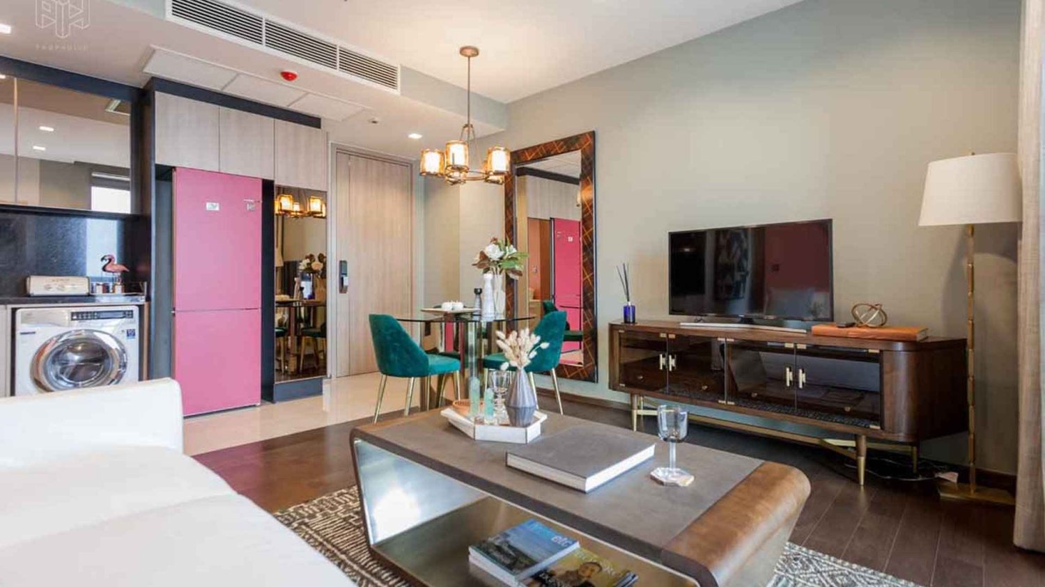 شقة 2 غرف نوم  في The Line Ratchathewi Bangkok, Thailand رقم 28945