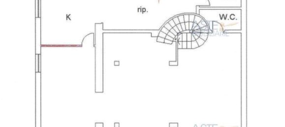 8-salle Appartement à Rome, Italy No. 191440 19