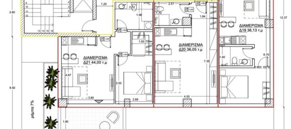 Apartamento de 1 dormitorio en Piraeus, Greece No. 53680 3