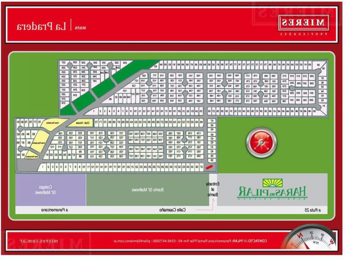  قطعة أرض في Pilar, Argentina رقم 119947