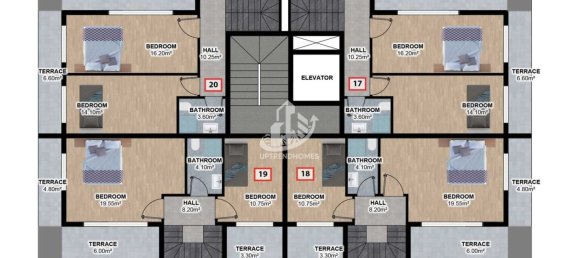 Penthouse 1+1 in Alanya, Turkey No. 4854 15