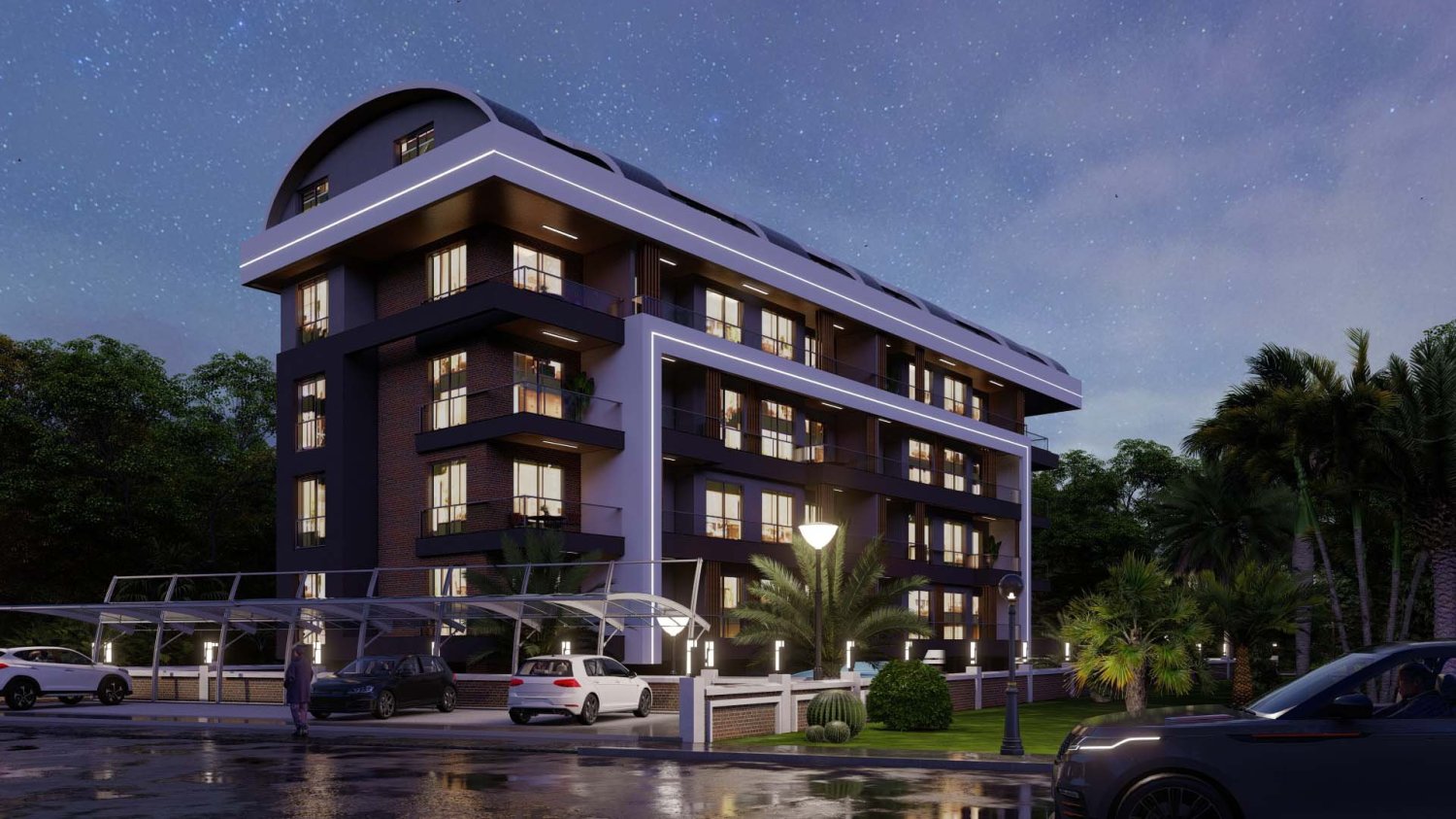 Apartamento de 1+1 en Alanya, Turkey No. 12561