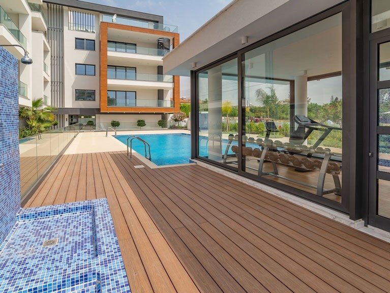 Apartamento de 2 dormitorios en Germasogeia, Cyprus No. 1527