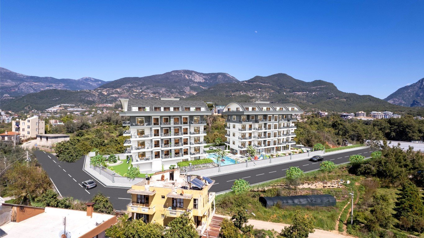 2-Zimmer Wohnung in Oba, Turkey, Nr. 30357