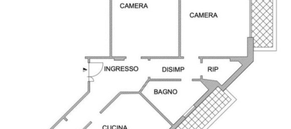 3 rooms Apartment in Rome, Italy No. 150826 36