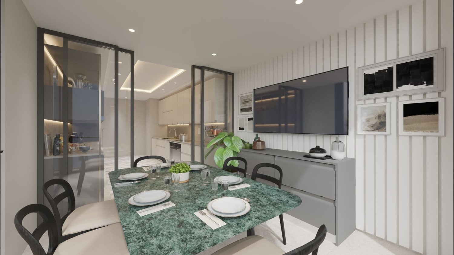 Apartamento 4.5+1 em Vesen Yalilari, Tuzla, Turkey N.º 35979