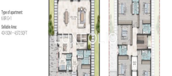 6 غرف نوم فيلا في Damac Lagoons, UAE رقم 100712 13