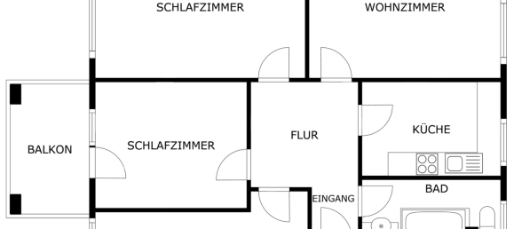 4 rooms Apartment in Westend, Germany No. 293423 4