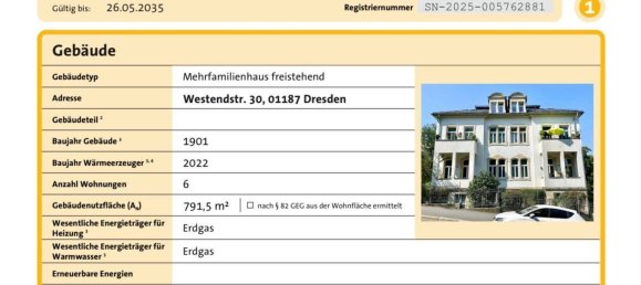 Квартира с 3 комнатами в Дрезден, Германия № 269309 3