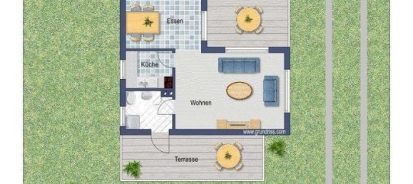 Bungalow de 2 divisões em Bohnsdorf, Germany N.º 72195 5