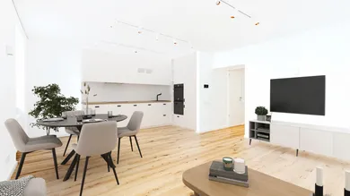 Квартира с 1 спальней в Леопольдштадт, Австрия № 87095