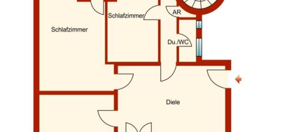 Квартира с 3 спальнями в Вестенд, Германия № 59861 14