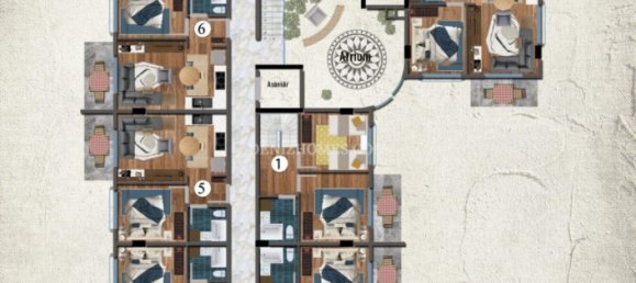 Villa de 3 divisões em Denizli, Turkey N.º 15072 20